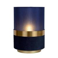 Lucide EXTRAVAGANZA TUSSE - Tafellamp - Ø 15 cm - 1xE14 - Blauw - thumbnail