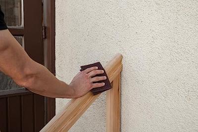 Wolfcraft Slijpvlies-pads | Middel | 150 x 230mm | 2 stuks - 5899000 Wolfcraft Slijpvlies-pads | Middel | 150 x 230mm | 2 stuks - 5899000