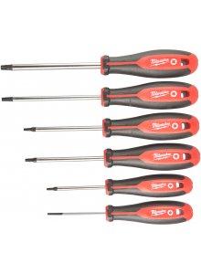 Milwaukee Tri-lobe Torx Schroevendraaier set 6- delig - 4932471809