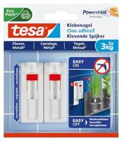 Klevende spijker tesa tegels metaal 3kg verstelb - thumbnail