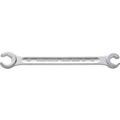 Stahlwille Dubbele ringsleutel | 10 x 12 mm 160 mm | met 6kant | 1 stuk - 41081012 41081012