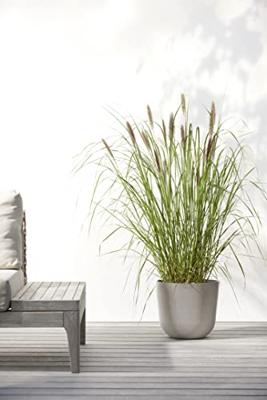 Ecopots Oslo kunststof bloempot Taupe - Ø 23,4 cm Ecopots Oslo kunststof bloempot Taupe - Ø 23,4 cm