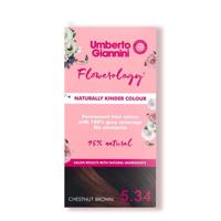Umberto Giannini Flowerology Colour Naturally Kinder Colour 5.34 Chestnut Brown - thumbnail