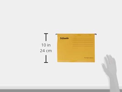 Esselte hangmap Classic, geassorteerde kleuren, pak van 10 stuks - thumbnail