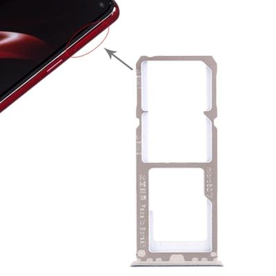 2 x SIM-kaart lade + micro SD-kaart lade voor OPPO a3 (blauw)