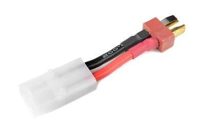 Conversie kabel Tamiya Man > Deans Man, silicone kabel 14AWG (1st)