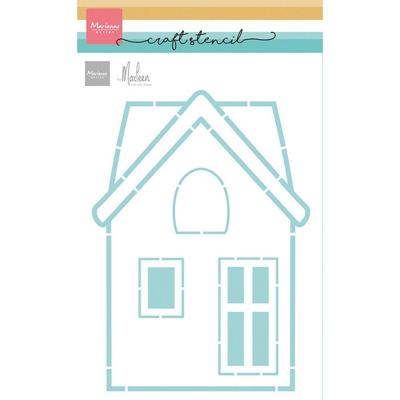 Marianne Design • craft stencil house by marleen
