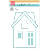 Marianne Design • craft stencil house by marleen - thumbnail