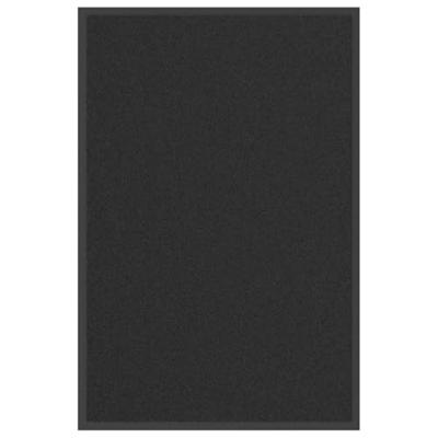 Deurmat 60x90 cm zwart
