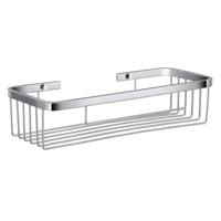 Best-Design "Bazel" Douche Draad-Opbergrek Chroom - thumbnail