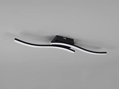 Trio Design plafondlampRoute 2-lichts zwart - R62472132