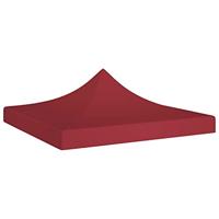 VidaXL Partytentdak 270 g/m² 3x3 m bordeauxrood - thumbnail