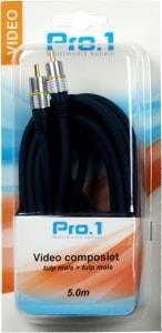 Enzo Pro-1 Tulp male -> tulp male video 5 meter composiet - 9234005