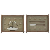 Schilderij Home ESPRIT Beige Natuurlijk Naakt 59 x 4 x 45 cm (2 Stuks) - thumbnail