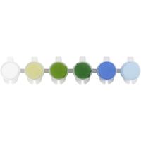 Creativ Company Plus color acrylverf blauw en groen harmonie - 6x5ml. - thumbnail