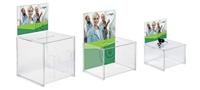 Sigel Actiebox met gleuf en extra vak VA152 Transparant (b x h x d) 21 x 36.8 x 21 cm 1 stuk(s) - thumbnail