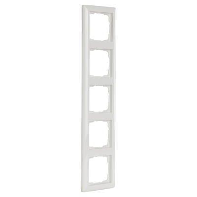 Gira System 55 Afdekraam | Inbouw | 5-voudig | Polarwit - 66.051.28