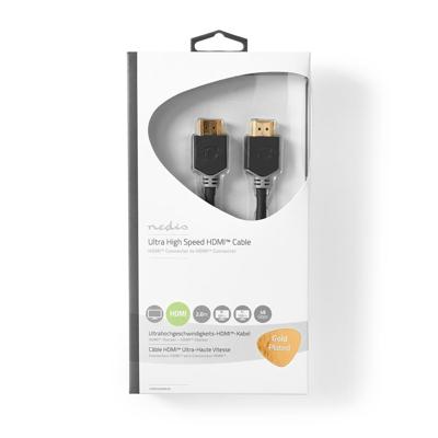 Nedis CVBW35000BK20 Ultra High Speed Hdmi™-kabel Hdmi™-connector - Hdmi™-connector 2,00 M Antraciet