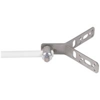 DEHN EBW90 BB16 B5.1 6.5 11 V2A Hoekmontagebeugel 1 stuk(s) - thumbnail