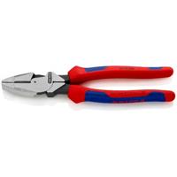 Knipex Kracht-kombitang "Lineman's Pliers" Amerikaans model | Meer-componentengrepen | Zwart geatramenteerd | Lengte 240 mm | - thumbnail