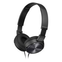 Sony MDR-ZX310AP On Ear koptelefoon Kabel Zwart Headset, Vouwbaar - thumbnail