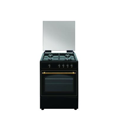 Gasfornuis Vitrokitchen RU6060N NAT 64 L 60 cm Antraciet