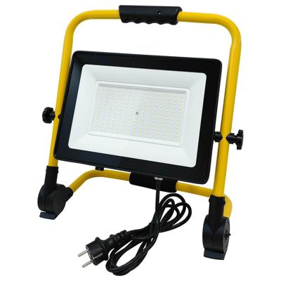 Led bouwlamp op standaard waterdicht met stekker - 150 watt