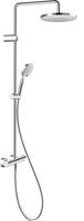 Duravit Shower Systems 1000 MinusFlow regendoucheset met 4 straalsoorten Ø25cm chroom - thumbnail