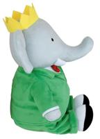 Knuffel - JEMINI - Babar Olifant Pluche +/- 40 cm - Zacht pluche - Ideaal voor het verzinnen van verhalen en het decoreren van de kamer! - thumbnail