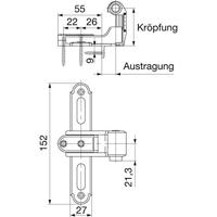 Kruisheng zwart gr.2 - thumbnail