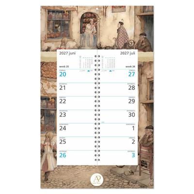 Anton Pieck weekOMLEG op schild Bakker met Hoorn 2027