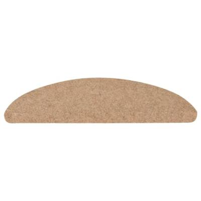 VidaXL Trapmatten zelfklevend 10 st 65x22,5x3,5 cm beige