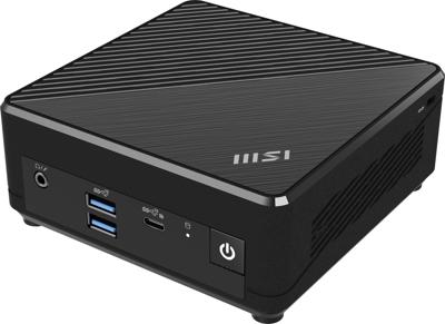 MSI Cubi N ADL-N100 FS 4GB 128GB W11P Intel N 4 Go DDR4-SDRAM 128 Go HDD SSD Windows 11 Pro Mini PC Noir