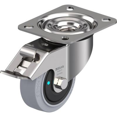 Blickle LEX-POEV 80KFD-FI-SG Zwenkwiel met rem Wieldiameter: 80 mm Draagvermogen (max.): 140 kg 1 stuk(s)