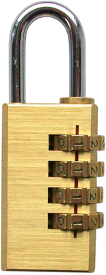 Werkzeyt hangslot messing 35.5x3mm - b34123