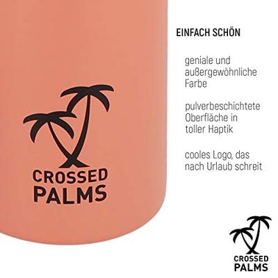 Westcott AC-CP10000 Fles Crossed Palms RVS Koraal 750ml Westcott AC-CP10000 Fles Crossed Palms RVS Koraal 750ml