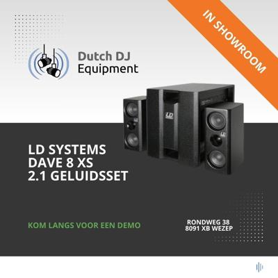 LD Systems Dave 8 XS draagbaar PA-systeem