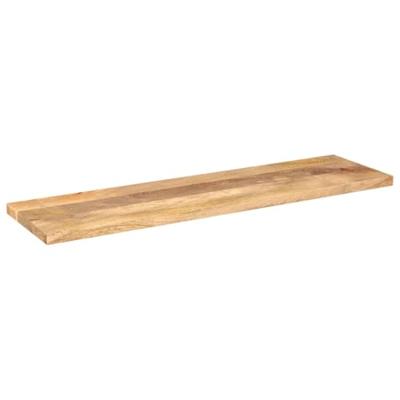 Tafelblad rechthoekig 100x40x3,8 cm massief mangohout
