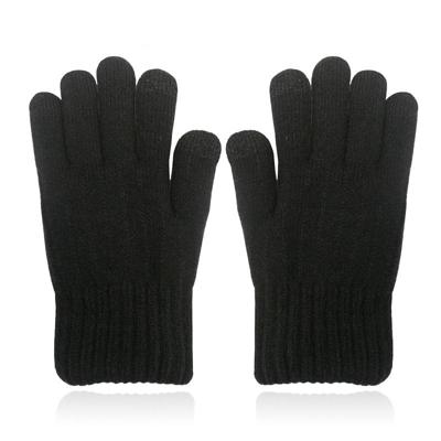 LGT JWLS Zwarte Gebreide Dameshandschoenen - Extra Warme Voering