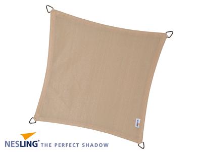 Nesling Coolfit schaduwdoek vierkant gebroken wit 5 x 5 x 5 meter Nesling Coolfit schaduwdoek vierkant gebroken wit 5 x 5 x 5 meter