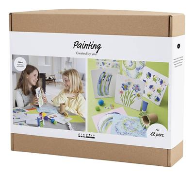 Creativ Company Groepsset schilderen, diverse kleuren, 1 doos