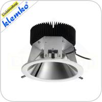 Led downlighter 18W met UGR < 19, 3000K voor gatmaat 190mm - thumbnail