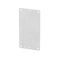 Weidmüller KTB MOPL 2215 S2N H Montageplaat (l x b) 174 mm x 91 mm RVS Zilver 1 stuk(s) - thumbnail