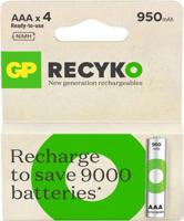 GP ReCyko AAA batterijen 950 mAh (4) - thumbnail