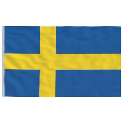 VidaXL Vlag zweden 90x150 cm VidaXL Vlag zweden 90x150 cm
