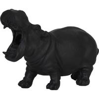 Hippo Tafellamp zwart - thumbnail