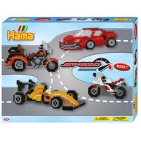 Hama strijkkralenset - racen, 4000st. - thumbnail