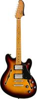 Squier Classic Vibe Starcaster 3-Tone Sunburst MN - thumbnail
