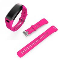 Silicone polsbandje voor Sport voor Garmin Vivosmart HR 1 (Rose-rood) - thumbnail