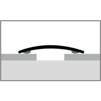 Dilatatieprofiel zelfkl. 30 mm alu goud - 270 cm - thumbnail